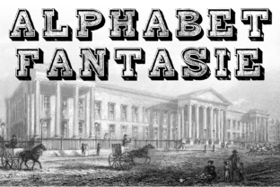 Alphabet Fantasie: A Bold Display Font for Web Design
