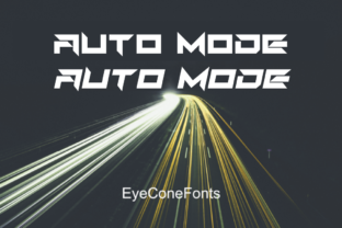 Auto Mode: A Bold Display Font for Modern Web Design