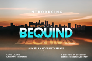 Bequind: A Bold Display Font for Memorable Branding