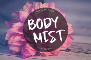 Body Mist: A Versatile Display Font for Editorial Design
