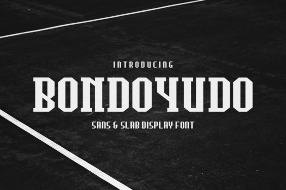 Bondoyudo: A Bold Display Typeface for Editorial Impact