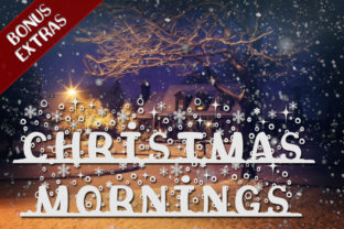 Christmas Mornings: A Festive Display Font for Web Design