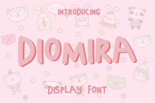 Diomira: A Sweet Display Font for Makers