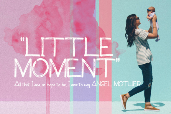 Little Moment: A Fresh Display Font for Modern Web Design Projects