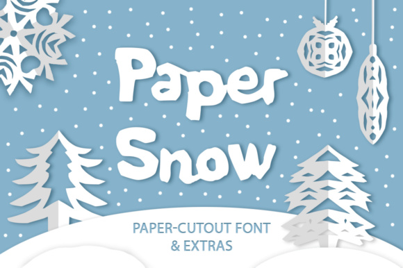 Paper Snow Font: A Playful Touch for Modern Web Design