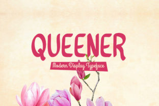 Queener: A Modern Display Font for Bold Branding