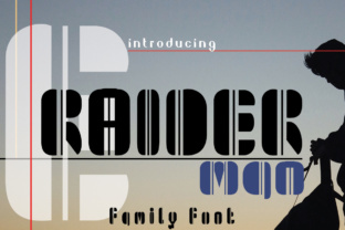 Raiderman: A Bold Display Font for High-Impact Campaigns
