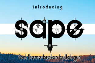 Sape: A Unique Display Font for Web Design