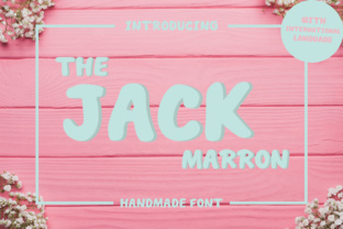 The Jack Marron: A Display Font That Elevates Campaign Visuals