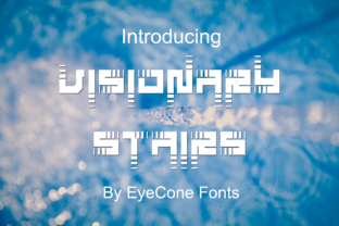 Visionary Stairs: A Bold Display Typeface for Editorial Impact